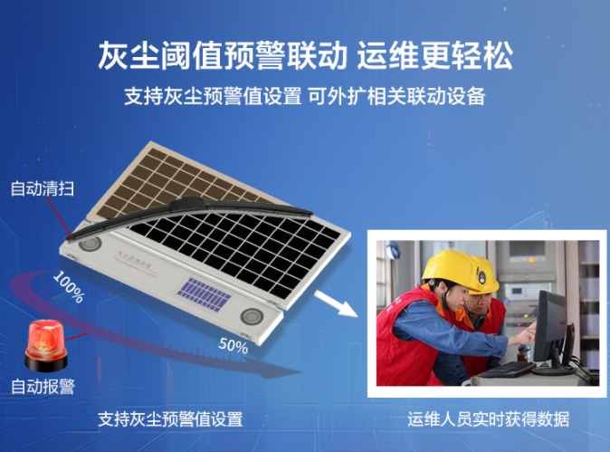 清洗時機不再靠猜：光伏灰塵監測儀精準量化污染比